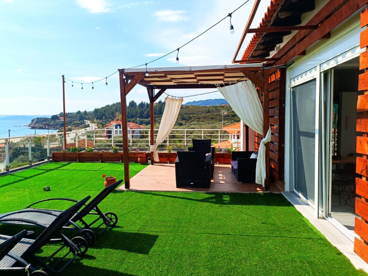 Salonikiou Beach Apartments Akti Salonikiou Екстериор снимка
