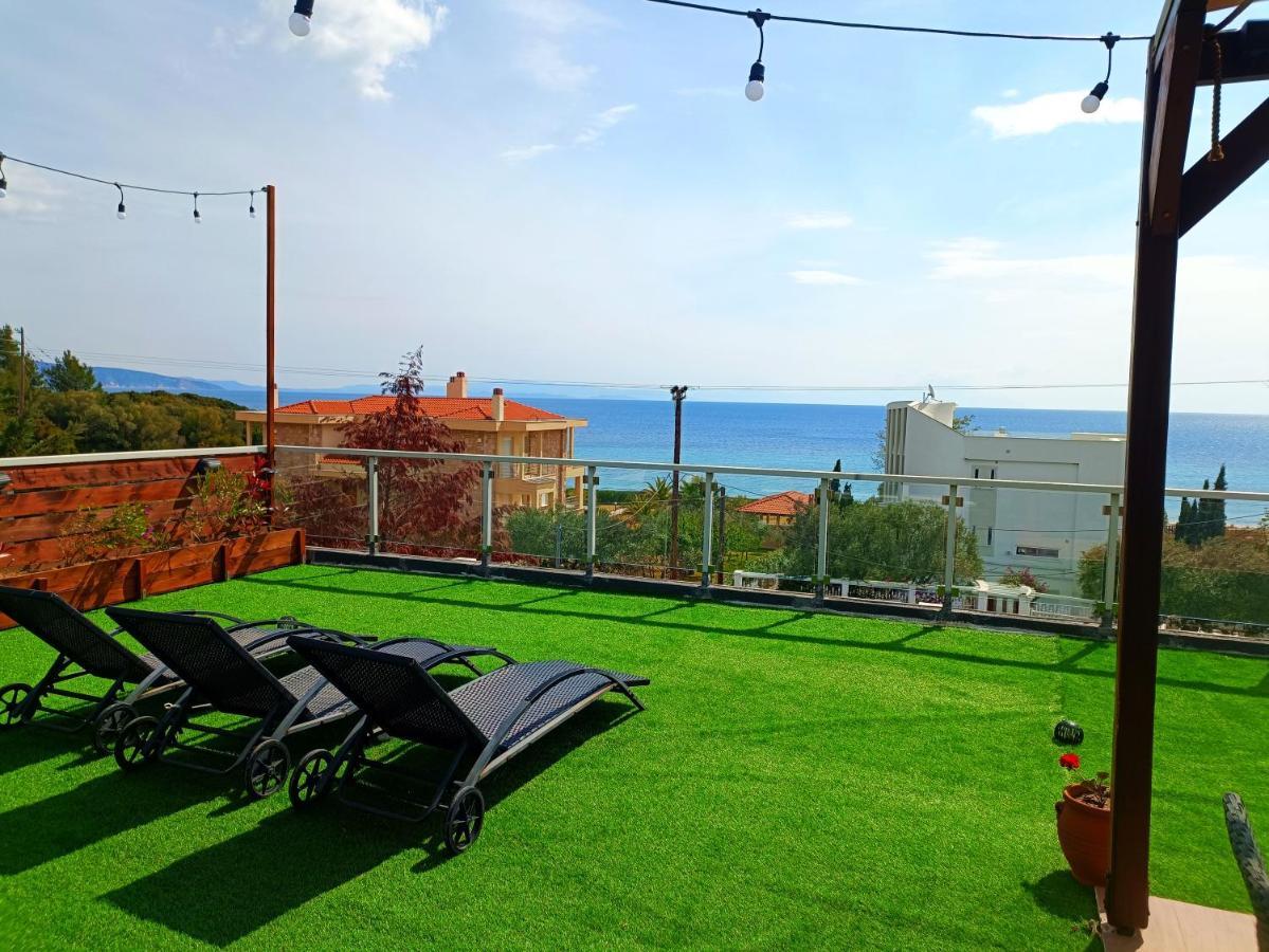 Salonikiou Beach Apartments Агиос Николаос Екстериор снимка